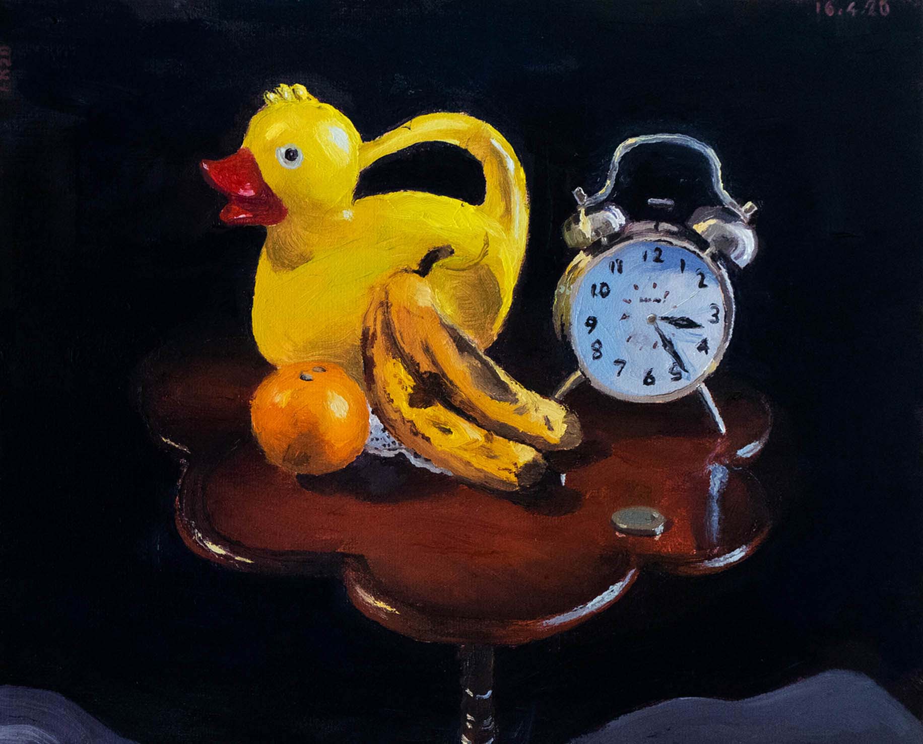 Still life with duck